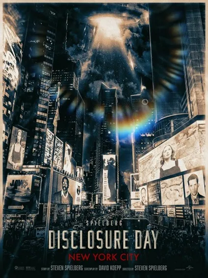 Disclosure day nueva york poster