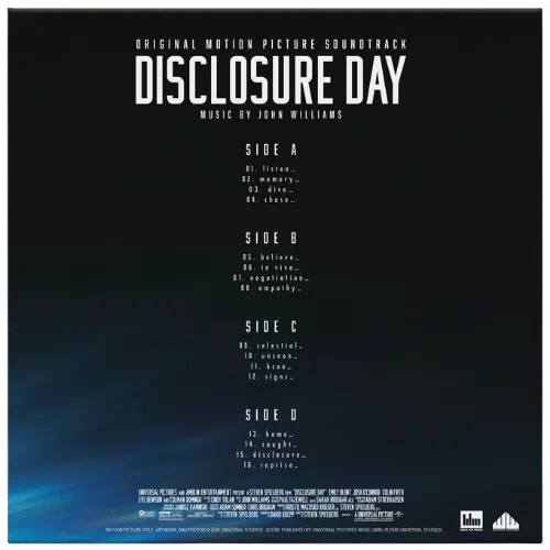 Disclosure day soundtrack bak