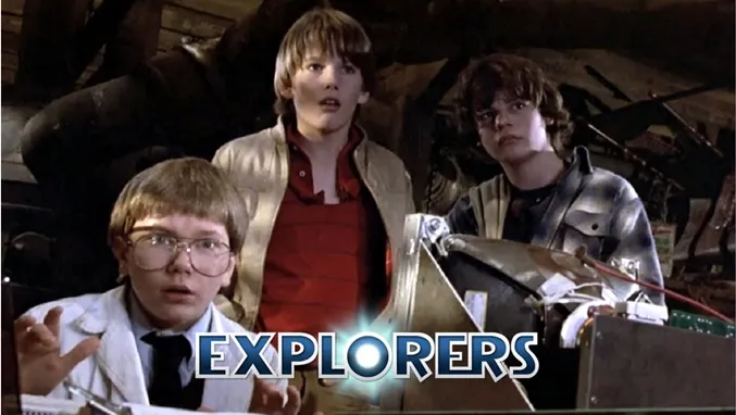Escena de la película Exploradores Explorers