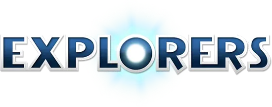 Explorers logo title