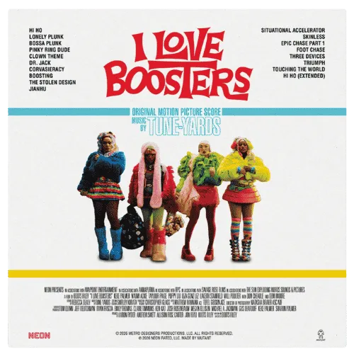I Love Boosters soundtrack back