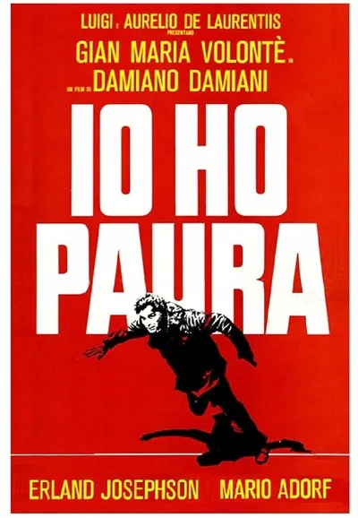 IO HO PAURA movie poster