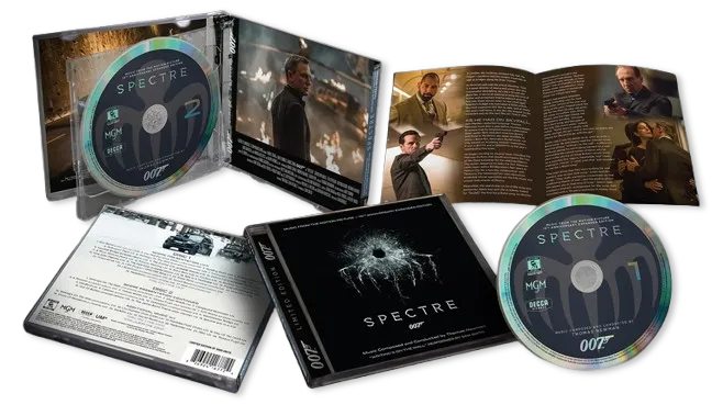 Spectre soundtrack 2cd edition