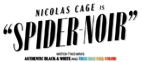 Spider-Noir logo title