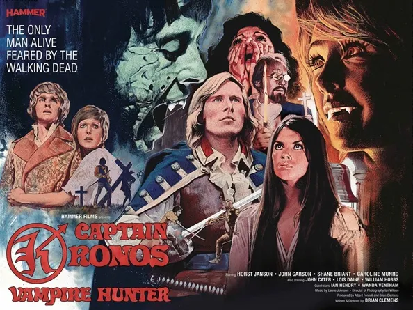 Captain Kronos Vampire Hunter Graham Humphreys poster