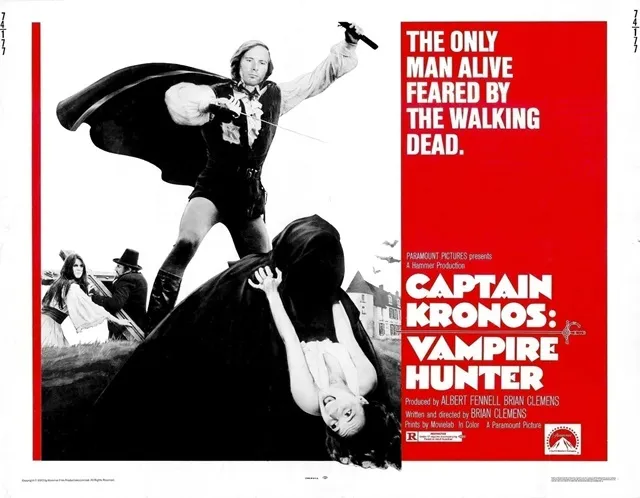 Captain Kronos Vampire Hunter quad poster