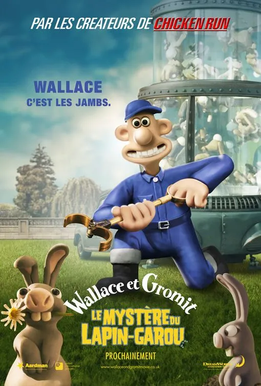 Cartel de la película Wallace & Gromit The Curse Of The Were-Rabbit soundtrack