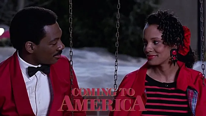 Coming to America movie scene