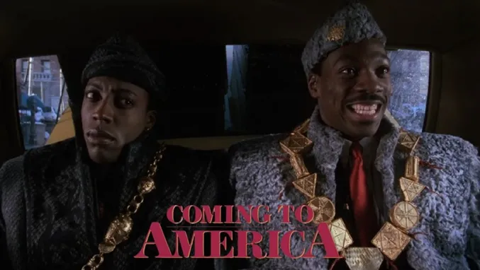 Coming to America scene