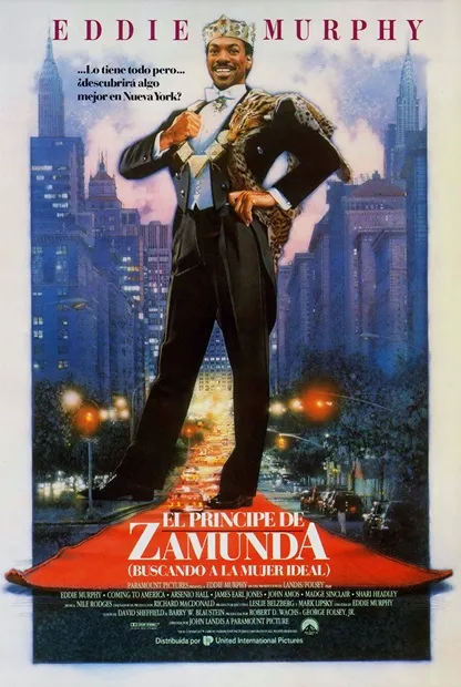 El Príncipe de Zamunda poster español