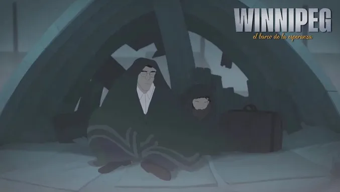 Escena Winnipeg el barco de la esperanza