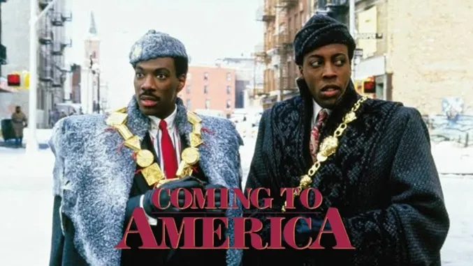 Escena de la película Coming to America