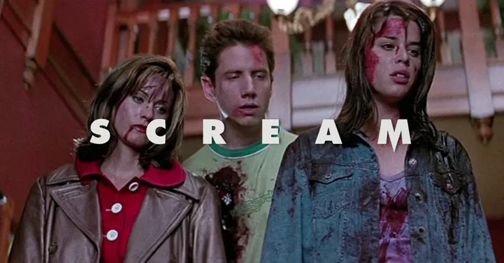 Escena de la película Scream