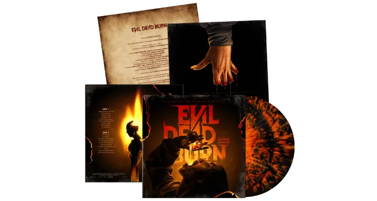 Evil Dead Burn soundtrack waxwork edition