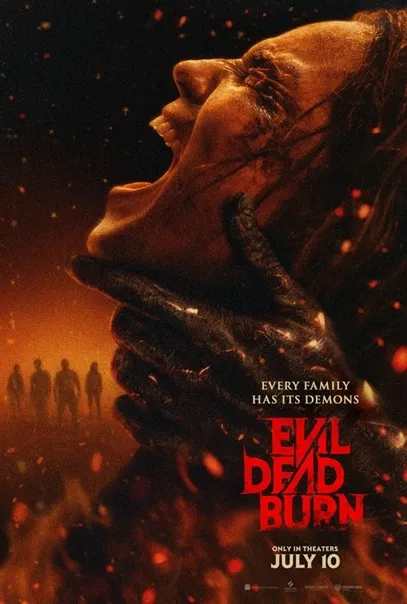 Evil Dead Burn teaser poster