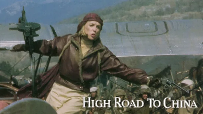 High Road to China escena