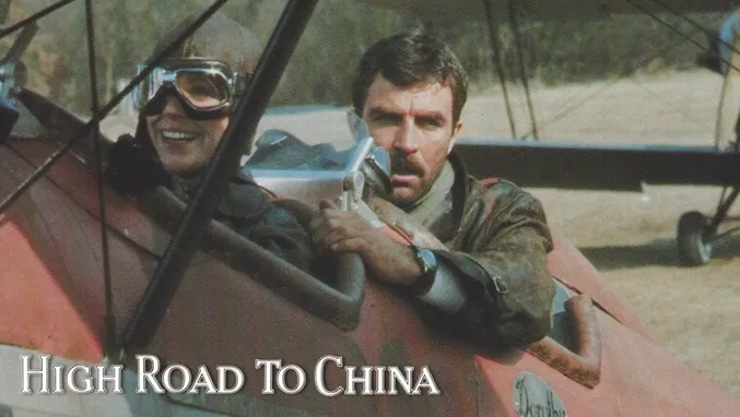 High Road to China movie scene