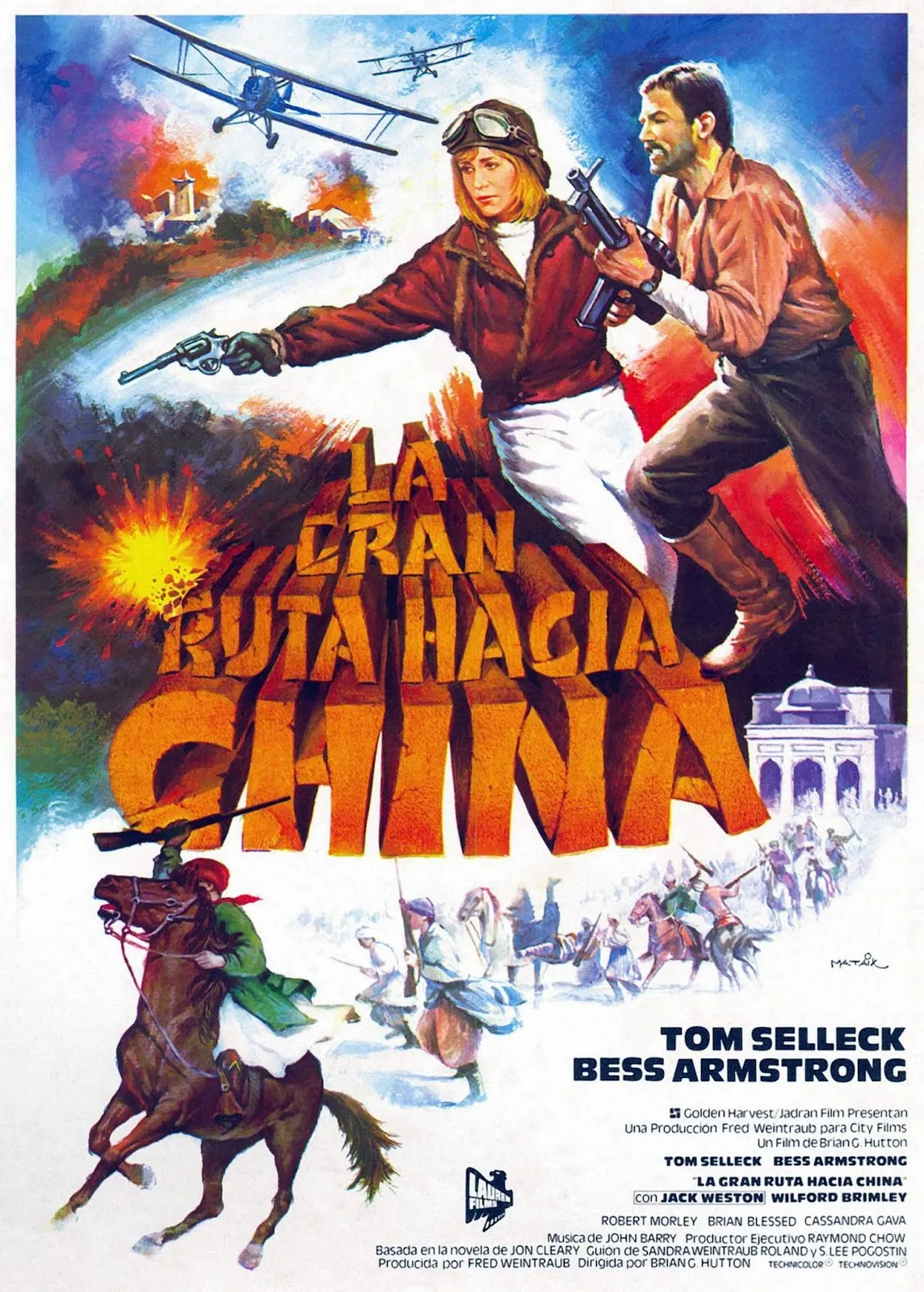 High Road to China poster