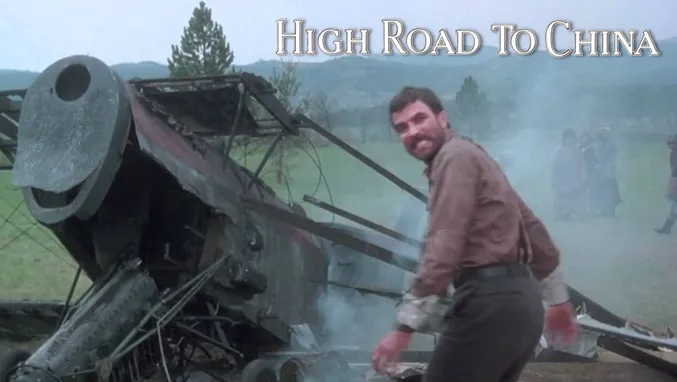 High Road to China scene