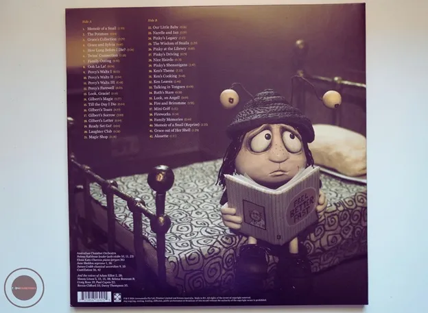Memoir of a Snail soundtrack back