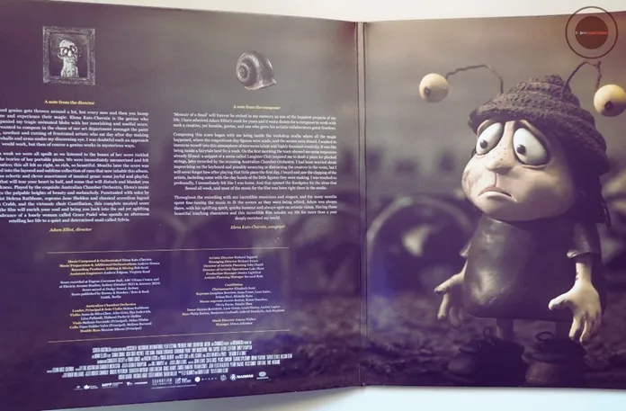 Memoir of a Snail soundtrack inside