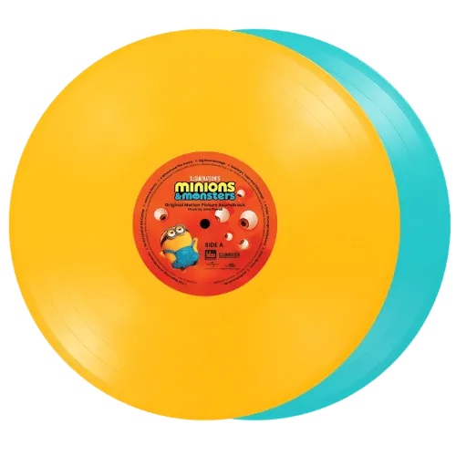 Minions & Monsters soundtrack vinyls