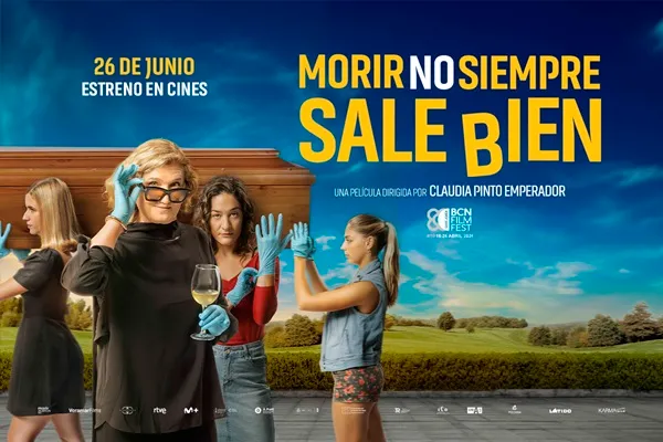 Morir no siempre sale bien banner poster
