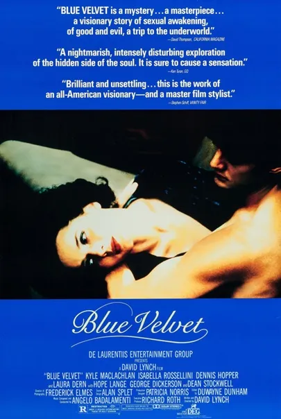 Movie poster Blue Velvet
