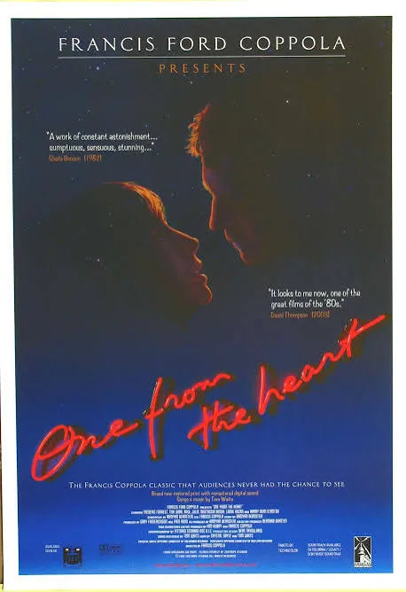 Movie posterOne From The Heart