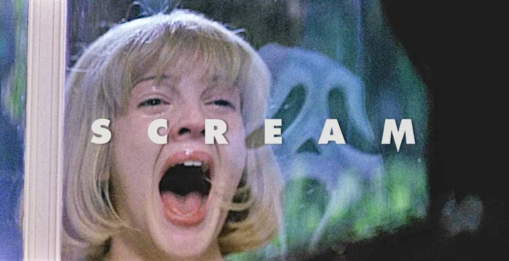 Movie scene Scream