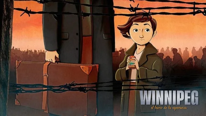Película Winnipeg el barco de la esperanza escena