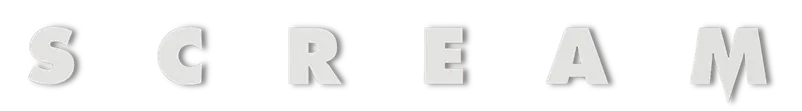 Scream logo title