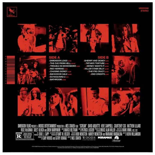 Scream soundtrack back