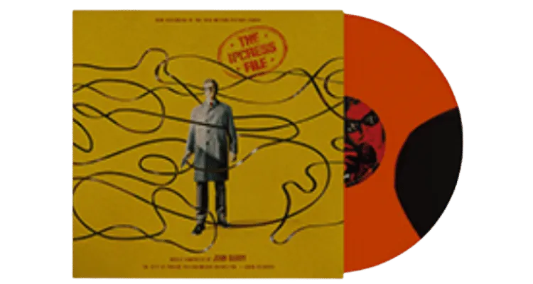The Ipcress File orange vinyl soundtrack