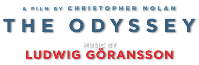 The Odyssey soundtrack logo title