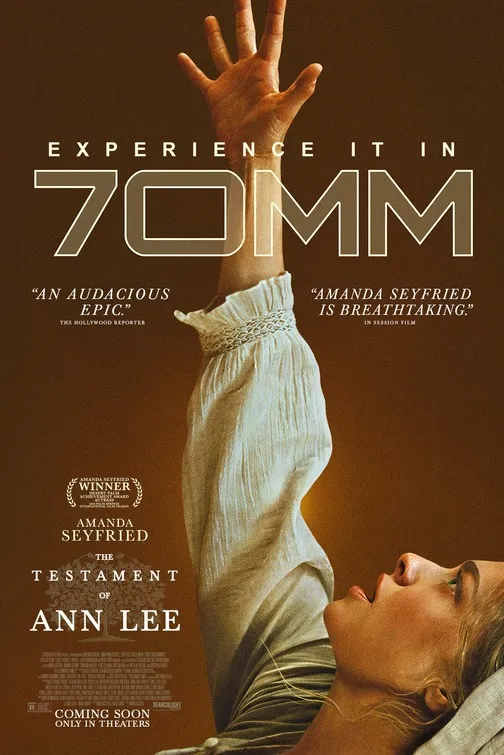 The Testament of Ann Lee poster