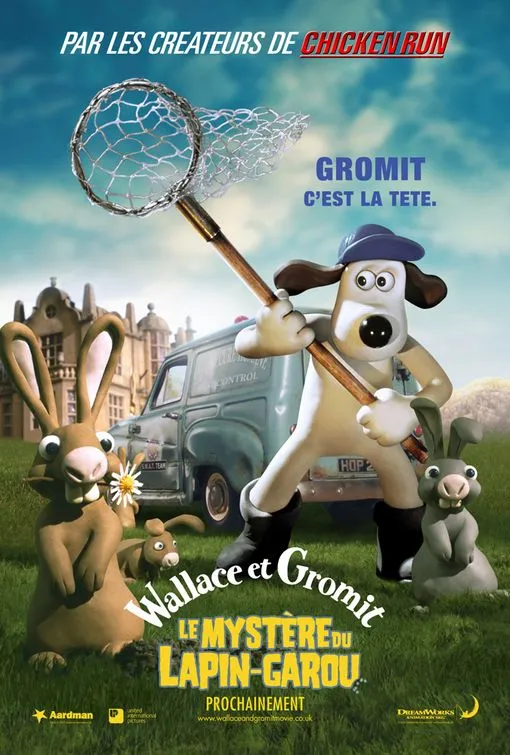 Wallace & Gromit The Curse Of The Were-Rabbit soundtrack cartel de la película