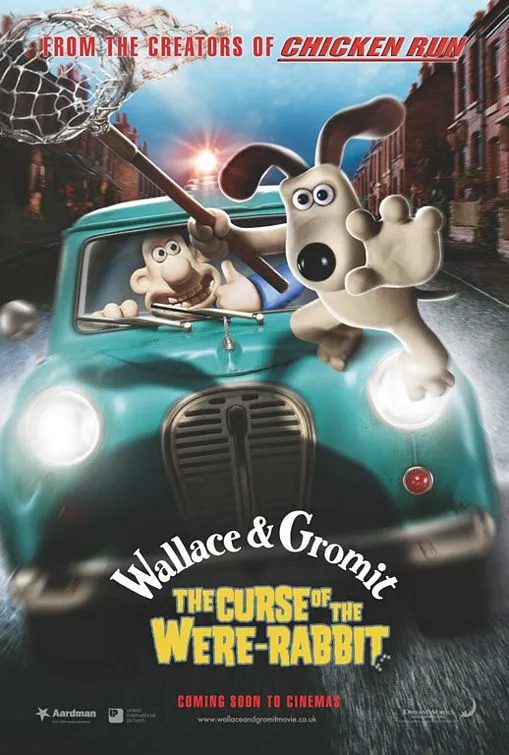 Wallace & Gromit The Curse Of The Were-Rabbit soundtrack movie poster
