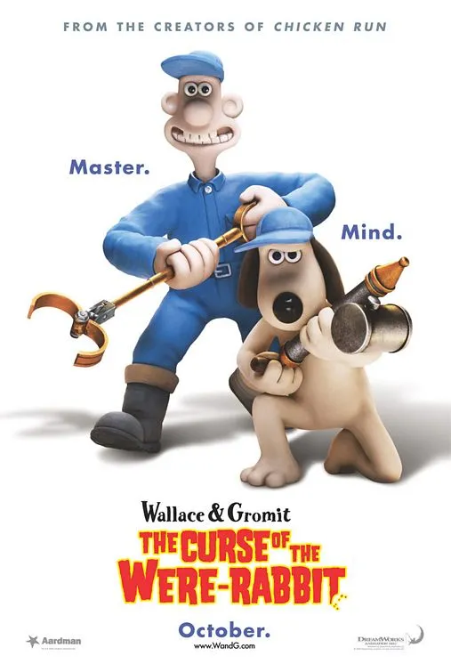 Wallace & Gromit The Curse Of The Were-Rabbit soundtrack teaser poster