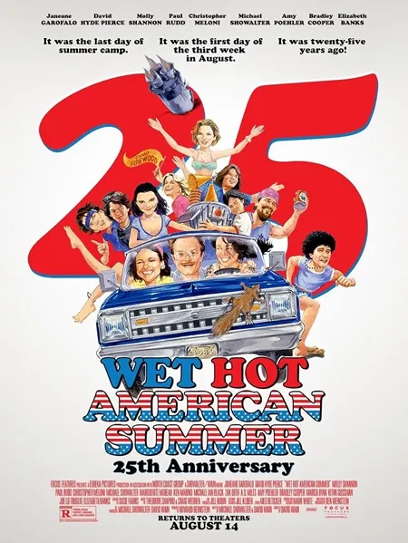 Wet Hot American Summer 25th anniversary poster