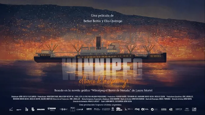 Winnipeg el barco de la esperanza banner