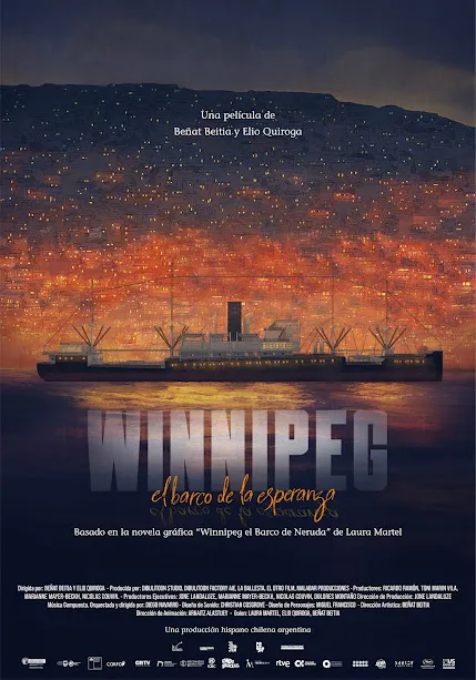 Winnipeg el barco de la esperanza movie poster