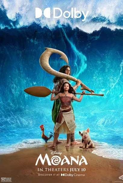 cartel de la película Vaiana