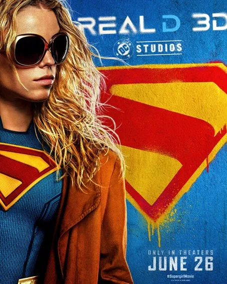 supergirl 3d poster