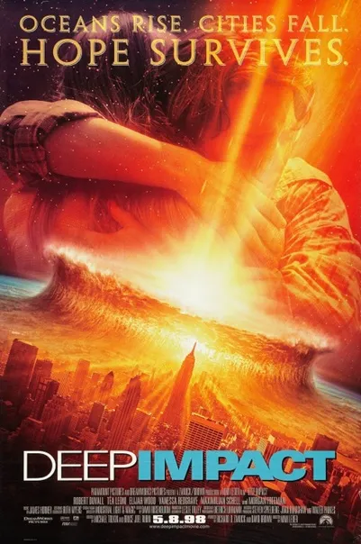 DEEP IMPACT movie poster
