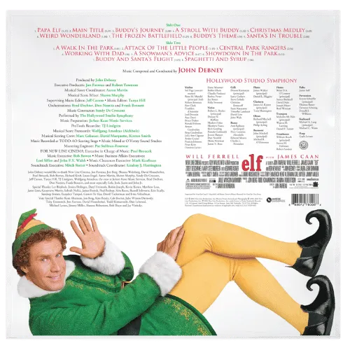 Elf soundtrack back