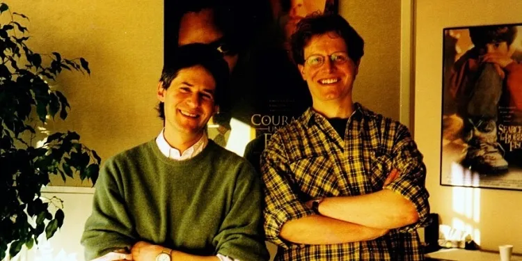 James Horner y Simon Rhodes durante sus años de trabajo juntos