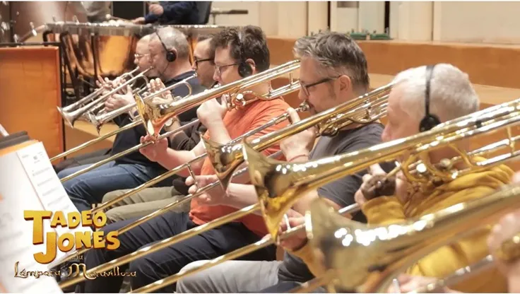 Metales Orquesta de Bratislava Tadeo Jones y la lámapra maravillosa