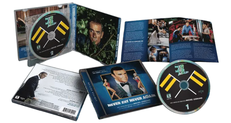 NEVER SAY NEVER AGAIN soundtrack cd edition