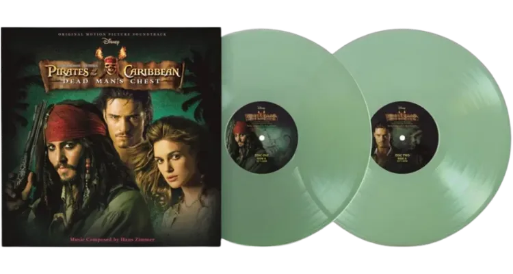 Pirates of the Caribbean Dead Man's Chest soundtrack vinyl